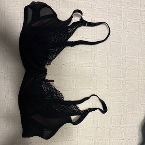 Adore Me Black Lace Bra